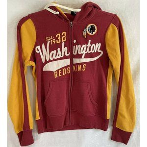 Vintage Single Stitch Est.1933 Washington RedSkins Retro Hoodie Size M Preowned